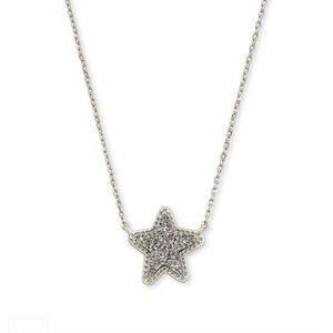 KENDRA SCOTT Silver Star Necklace